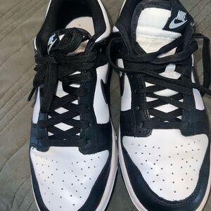 Nike women’s Black and White dunks